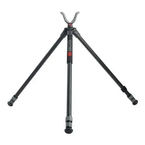 DeadShot Tripod yhdistää kevyen muotoilun, käytännöllisyyden ja huipputason laadun, tarjoten säädettävän korkeuden, kestävät alumiinijalat ja mukautuvan BOG ammunta-alustan.