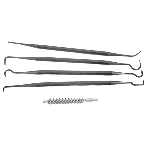 Tipton Cleaning Picks - neljä erilaista puhdistustikkua, joissa on kahdeksan yhdistelmää vaikeasti saavutettaviin paikkoihin. Korkealaatuinen polymeri ja ruostumaton teräs.