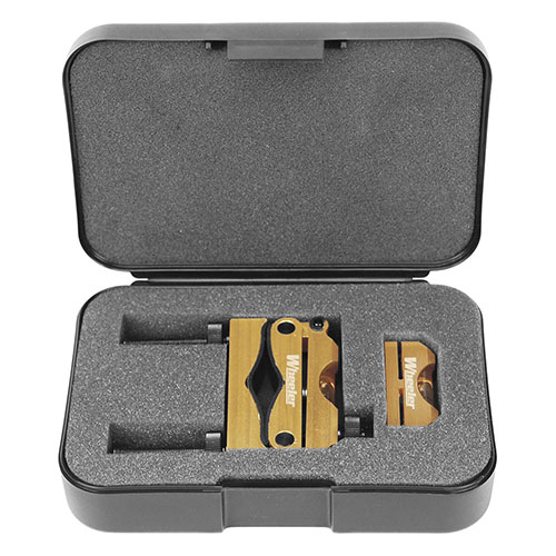 Wheeler Professional Retical Leveling System takaa tarkan ja helpon tähtäimen tason asettamisen, CNC-koneistettu, anodisoitu alumiini ja suojakotelo.