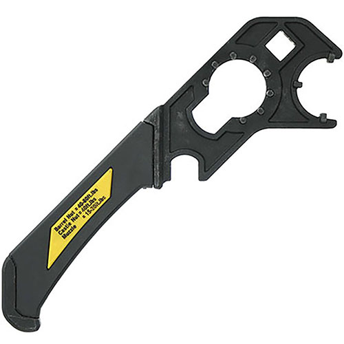Wheelerin Delta Series Professional Armorers Wrench on täydellinen työkalu AR-15:n rakentamiseen ja korjaukseen, sisältäen 6 välttämätöntä työkalua ja vääntömomentti mittaukset.