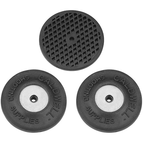 Caldwell BR Feet tarjoavat vakaan ja naarmuttoman ratkaisun, joka suojaa ampumapenkkiäsi Rock BR:n terävältä jalalta ja estää liukumisen.