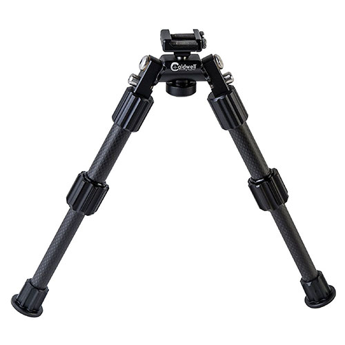 Caldwell Accumax Pic Rail Bipod 6”-9” tarjoaa maksimaalista tarkkuutta, nopean hiilikuitujalan käyttöönoton ja säädettävät kulmat vakauden parantamiseksi.