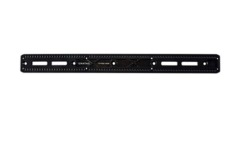 ERATAC ARCA-Rail M-LOK -järjestelmä tarjoaa 10 paikkaa, jotka mahdollistavat saumattoman mukauttamisen lähes mihin tahansa bipodiin tai tripod-konfiguraatioon.