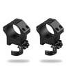 ERATAC Two-Piece Ring Mounts, valmistettu kestävästä alumiinista, tarjoaa säädettävän QD-lukituksen ja maksimaalisen modulaarisuuden 25 mm renkaalla.