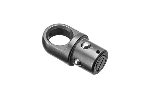 KDR-Adapter HK Snap Hook on kestävä ja tarkasti valmistettu teräksestä, joka mahdollistaa saumattoman QD-integraation ja luotettavan käytön vaativissa olosuhteissa.