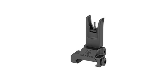 ERATACin Backup Sights, Folding Front Sight 1,8mm tarjoaa luotettavan BUIS-ratkaisun AR-alustoille, tasapainoisen näkymän ja nopean kohteen hankinnan.