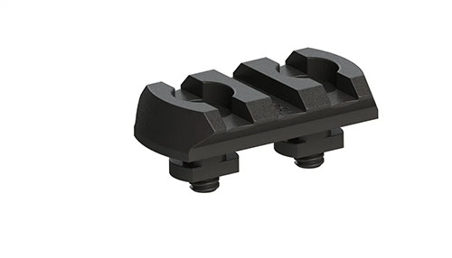 ERATAC M-LOK Picatinny-Rail 3 Slots tarjoaa joustavaa asennusmahdollisuutta erilaisille lisävarusteille, parantaen tarkkuutta ja käyttömukavuutta.