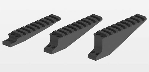 ERATAC Picatinny Adapters laseretäisyysmittareille tarjoavat kestävästä alumiinista valmistetun rakenteen, Mil-Spec-pinnoitteen ja kolme korkeussäätömahdollisuutta.