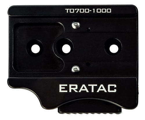ERATACin Ball-Locking Slider tarjoaa nollapelin ja iskuvastuksen innovatiivisella ball-bearing lukitusjärjestelmällä sekä nopean vapautuksen yhdellä kädellä.