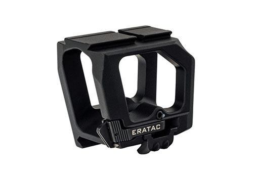 USL-Mounts Aimpoint ACRO: ultra-ohut, kevyt (63 g), 100% iskunkestävä, säädettävä puristusvoima, CNC-koneistettu 7075 alumiinista, Mil-Spec viimeistely.