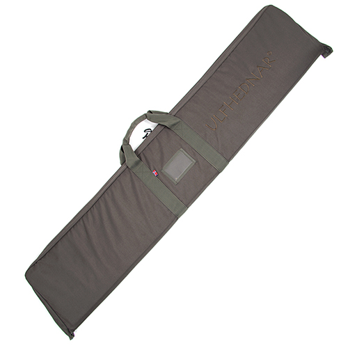 ULFHEDNAR Guncover / Backpack / Shooting Mat 160cm tarjoaa tilaa pitkälle aseelle, toimii ampumamattona ja sisältää käytännöllisiä lisävarusteita kuten Molle-hihnat.