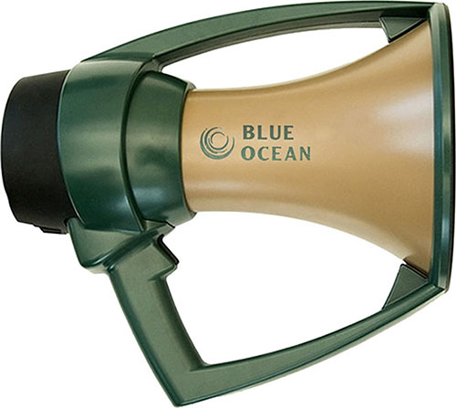 Blue Ocean Rugged Megaphone on tehokas, kestävä ja vedenpitävä. Sen kevyt rakenne ja huipputeknologian äänenlaatu tekevät siitä erinomaisen valinnan.