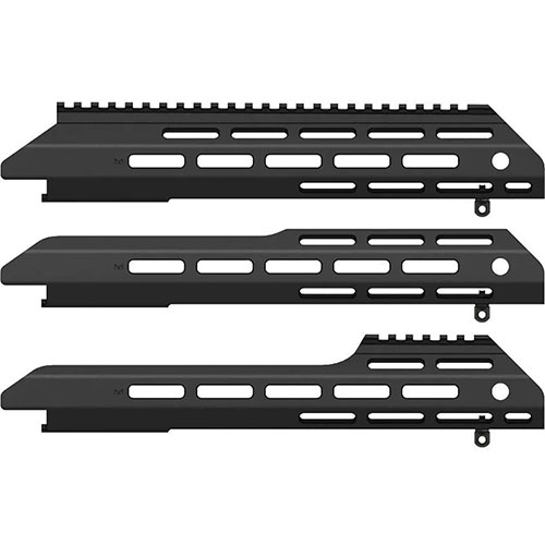 MDT ESS Fore-end tarjoaa 15" etupään, mutta saatavilla on myös lyhyempiä ja pidempiä vaihtoehtoja sekä kiinnitysrautoja tarpeidesi mukaan.