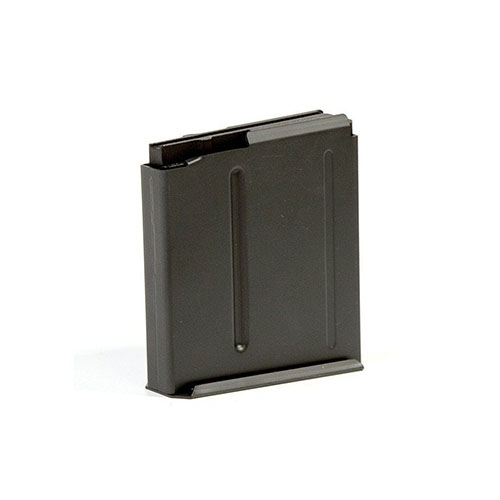 MDT Metal Magazine Long Action 300 Win Mag tarjoaa 5 patruunan kapasiteetin magnum-kaliibereille, kuten .300WM, 30-06 ja 338LM, maksimi pituus 3.615."