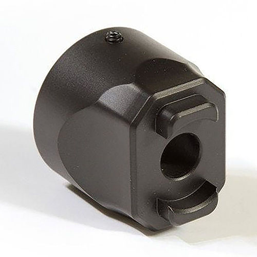 MDT XTN AR Adapter muuntaa XTN-tyynyn liitännän ESS- ja ACC-korissa standardiksi AR-tyyliseksi carbine buffer tube -liitännäksi, tarjoten joustavuutta ja mukautettavuutta.