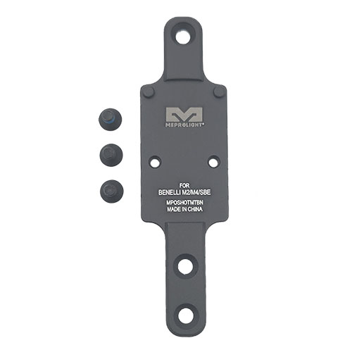 MPO PRO-DF, RED & RMR SHOTGUN PLATE tarjoaa erinomaisen tarkkuuden ja nopean tähtäyksen Benelli M2/M4/SBE -aseille. Paranna ampumakokemustasi!