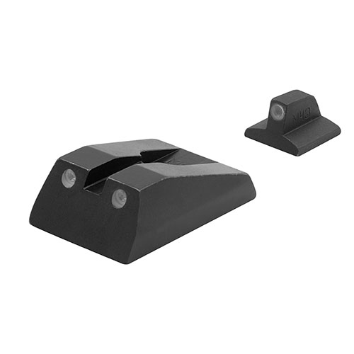 MEPROLIGHT® Tru-Dot® - itsenäisesti valaistut tähtäimet parantavat osumatarkkuutta kaikissa valo-olosuhteissa ja tarjoavat erinomaisen nopean tähtäyksen.