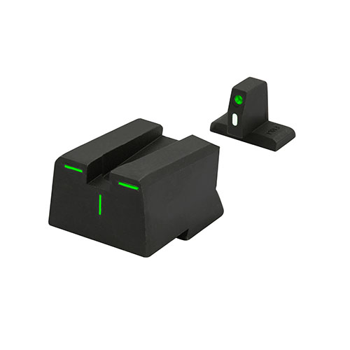 MEPROLIGHT® Tru-Dot® R4E - its self-illuminated sights parantavat osumatarkkuutta kaikissa valaistusolosuhteissa ja tarjoavat nopean, intuitiivisen tähtäyksen.