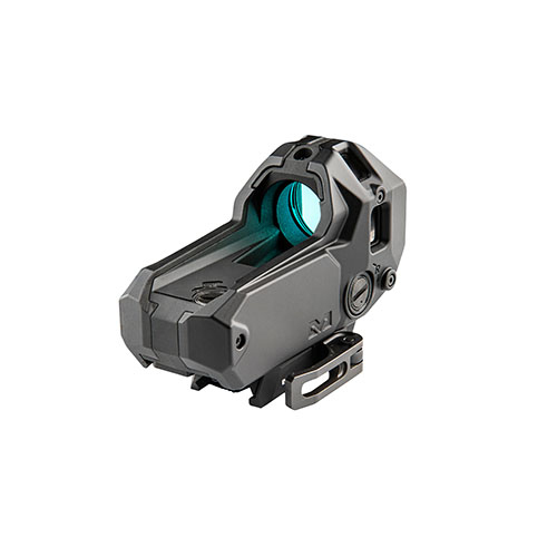 MEPRO M22 on kompakti reflex sight, joka tarjoaa päivän aikana kuituoptista valaistusta ja yön aikana tritiumia ilman paristoja. Kestävä ja luotettava kaikissa sääolosuhteissa.