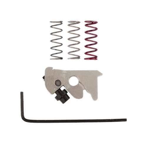 Timney 870 Trigger Fix parantaa tarkkuutta ja hallintaa säätämällä kahden vaiheen liipaisinta, mukana sear, kolme jousipainoa ja kuusiavain.