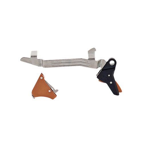 Timney Alpha Competition Trigger tarjoaa 3 lb:n vetopainon, sujuvan käytön ja tarkan laukaisun, helppo asentaa ilman aseasentajaa. Yhteensopiva GLOCK GEN 5 -malleille.