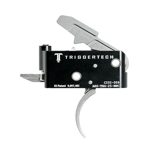 TRIGGERTECH AR15 - Adaptable tarjoaa Frictionless Release Technology™:n, lyhyen kahvan, tarkan laukaisun ja luotettavan toiminnan kaikissa olosuhteissa.