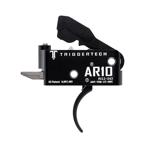 TRIGGERTECH AR10 - BLACK ADAPTABLE tarjoaa Frictionless Release Technology™, tarkkuuden, luotettavuuden ja erinomaisen kestävyyden kaikissa olosuhteissa.
