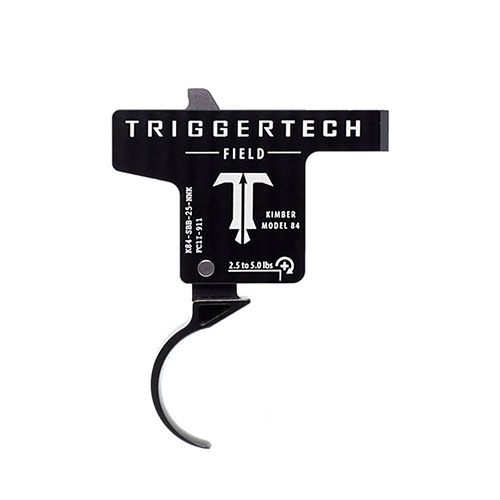 TRIGGERTECH Kimber Field - Curved (PVD Black) tarjoaa Frictionless Release Technology™:n, nollakäynnistyksen, lyhyen yliherkkyyden ja erinomaisen luotettavuuden.