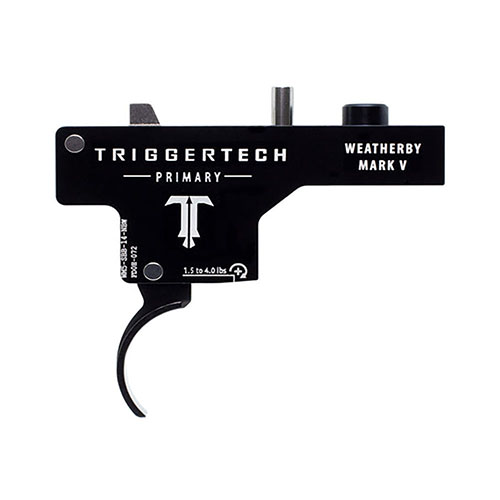 TRIGGERTECH Weatherby Mark V Special - Frictionless Release Technology™ takaa nollakäynnin, lyhyen liikkeen ja luotettavuuden kaikissa olosuhteissa.