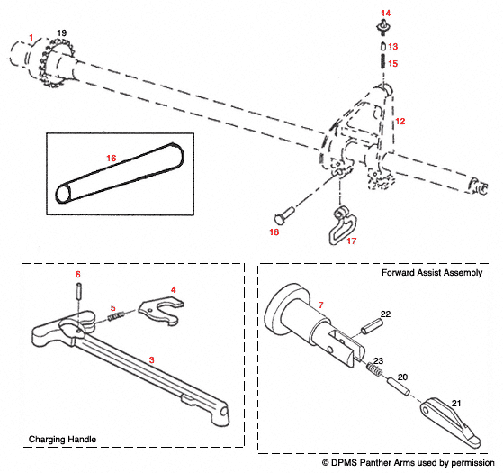 DPMS Panther Arms® Replacement Parts 