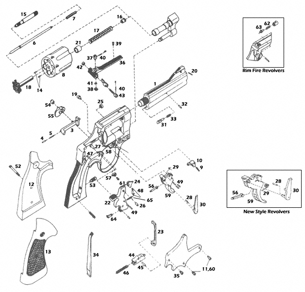 Smith & Wesson® K-Frame 65/65LS-5 