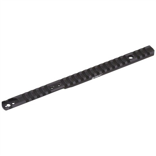 Kevyt alumiininen scope rail Marlin-kiväärillesi, joka tarjoaa joustavat kiinnitysmahdollisuudet Picatinny- tai Weaver-tyylisille renkaalle.