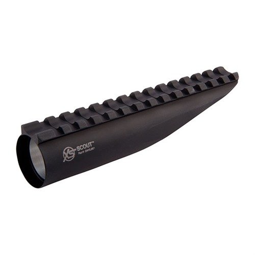 Scout Scope Mount kiinnittää pitkän silmän etäisyyden tähtäimen juuri vastaanottimen eteen, vaatii vain vähäistä asekorjausta ja sopii useisiin aseisiin.