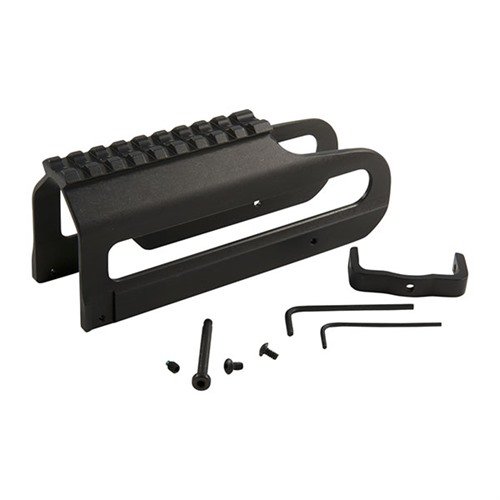 AIMTECHin SHOTGUN SCOPE MOUNT on kevyt ja kestävä, helppo asentaa ilman porausta tai tapitusta, tarjoaa tasapainoisen tuen kaikille kiikareille.