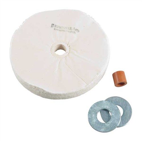 Kätevät ja taloudelliset 1" paksut musliinipyörät, jotka vastaavat 4-1/2, 20-ply pyöriä. Sopii eri arbor-kokoihin ja helppo käyttää.