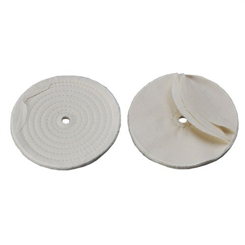 MUSLIN WHEELS ovat erinomaisia työkaluja aseiden kiillottamiseen, tarjoavat joustavan pinnan ja parhaan lopputuloksen eri hiontaväleillä.