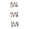 BROWNELLS BRN AR-15 EXTRACTOR SPRING, CHROME SILICON, 3 PACK