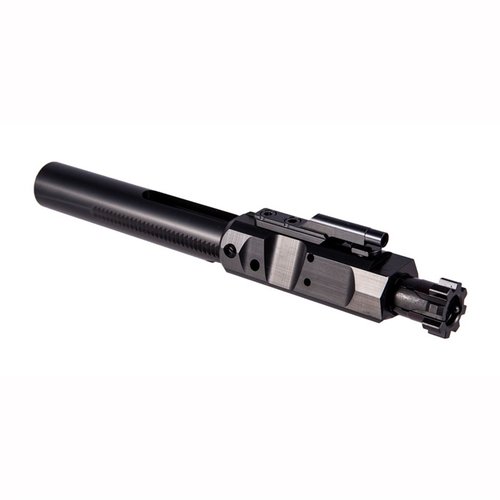 .308 Bolt Carrier Group tarjoaa luotettavan toiminnan DPMS LR-308 -aseissa, valmistettu kestävästä 9310 teräksestä ja saatavana Black Nitride- tai Nickel Boron -pinnoitteella.