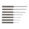 Brownellsin Premium Roll Pin Punches - kestävä hiiliteräksestä valmistettu 7-osainen sarja, tarkka pallopäinen muotoilu estää liukumisen ja vahingot.