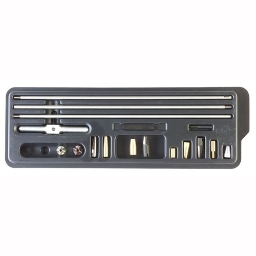 .22-.32 MASTER CHAMFERING KIT tarjoaa tarkat ja kauniit chamferoinnit, jotka vähentävät fouling-kertymää ja parantavat ammunnan laatua.