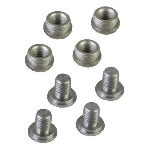 SLIM GRIP SCREWS & BUSHINGS tarjoavat erinomaisen vaihtoehdon ohuisiin kahvoihin. Lyhyet socket-head ruuvit estävät repaleiset ulkonäöt ja näyttävät tyylikkäiltä.