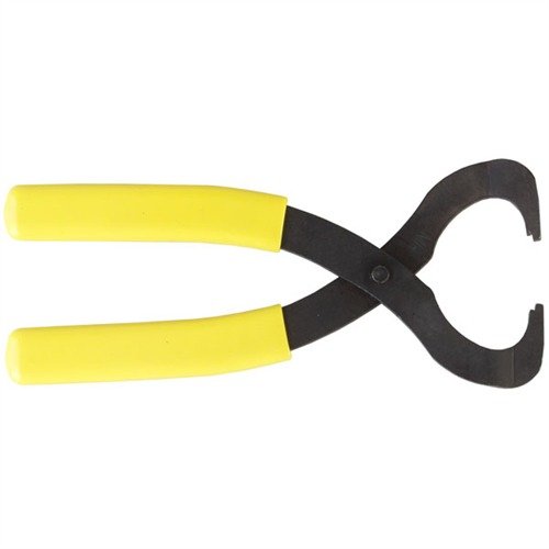 BROWNELLS CASTLE NUT PLIERS M14/M1A tarjoaa vahvat teräksiset kahvat, tarkat puristuspisteet ja kumiset pinnat, jotka estävät liukumista ja vahingoittumista.