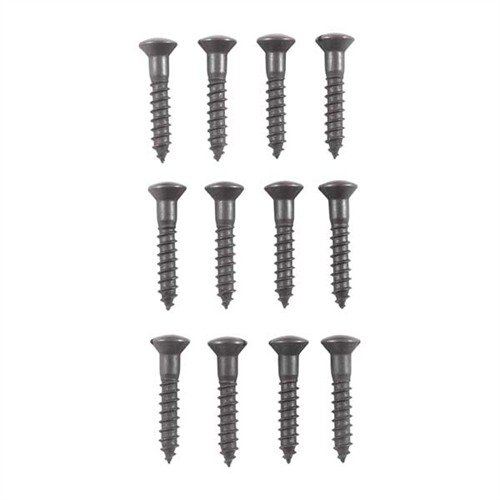 #12 Buttplate screws ovat täydellinen valinta Universal buttplate -käsittelyyn, tarjoten luotettavaa ja kestävää kiinnitystä aseesi osille.