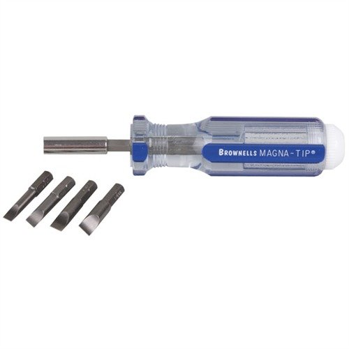 Browning Auto-5 Screwdriver Set tarjoaa täydelliset, tarkasti sovitetut Magna-Tip® bitit, jotka säilyvät helposti mukana ja ovat valmiina käyttöön missä tahansa.