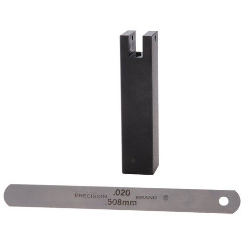 1911 SEAR STONING FIXTURE on helppokäyttöinen työkalu, joka auttaa säätämään sear-kulmaa täydellistä laukaisua varten ja takaa luotettavan toiminnan.