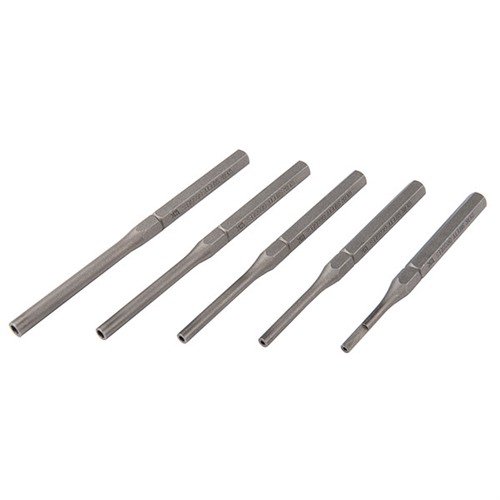 Brownells Premium Roll Pin Holders tarjoavat tarkkaa ja turvallista asennusta roll pin -pinoille, estäen vaurioita ja parantaen tehokkuutta aseiden huollossa.