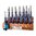 BROWNELLS MASTER GUNSMITH'S FIXED-BLADE SCREWDRIVER SET W/BLOCK