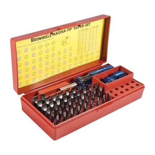 MAGNA-TIP 44 BIT -sarja tarjoaa täydelliset TRUE hollow-ground -kärjet, jotka varmistavat maksimaalisen väännön ja tarkkuuden, mukana myös Stubby Handle ja kestävä laatikko.