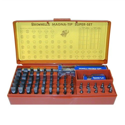 MAGNA-TIP 58 BIT MASTER SCREWDRIVER SET tarjoaa täydelliset TRUE hollow-ground bitit, jotka varmistavat optimaalisen vääntömomentin ja metallin täydellisen kontaktin.