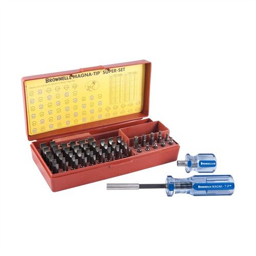 MAGNA-TIP 58 BIT MASTER SCREWDRIVER SET tarjoaa täydellisen työkalun ammattilaisille, joissa on TRUE hollow-ground bitit maksimaaliseen voiman siirtoon.